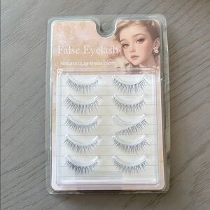 False Eyelash Set - Natural Black